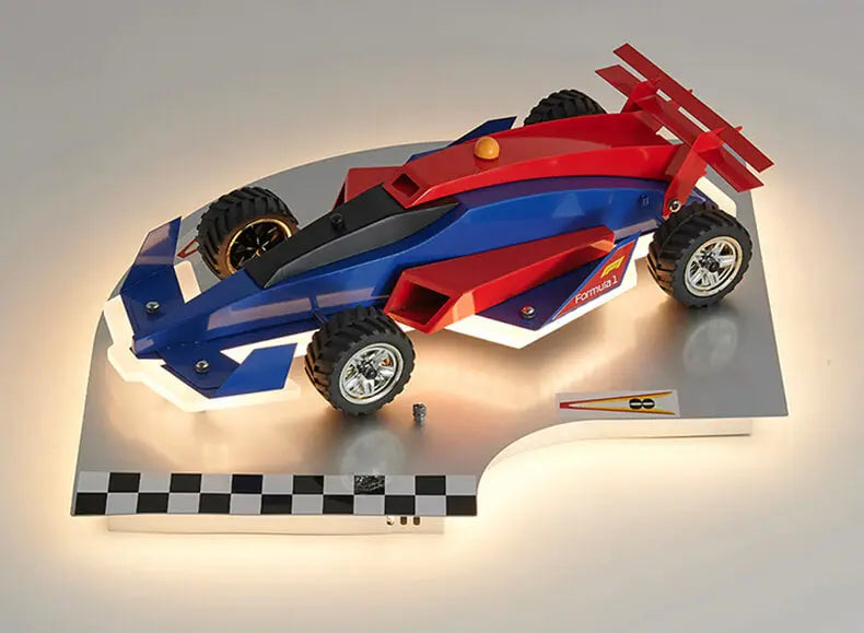 Kids Bedroom Decorative Race Car Chandelier — alternate product view 8