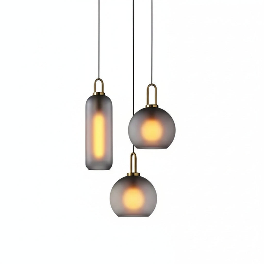 Glass Ball Modern Single Pendant Lights — product view