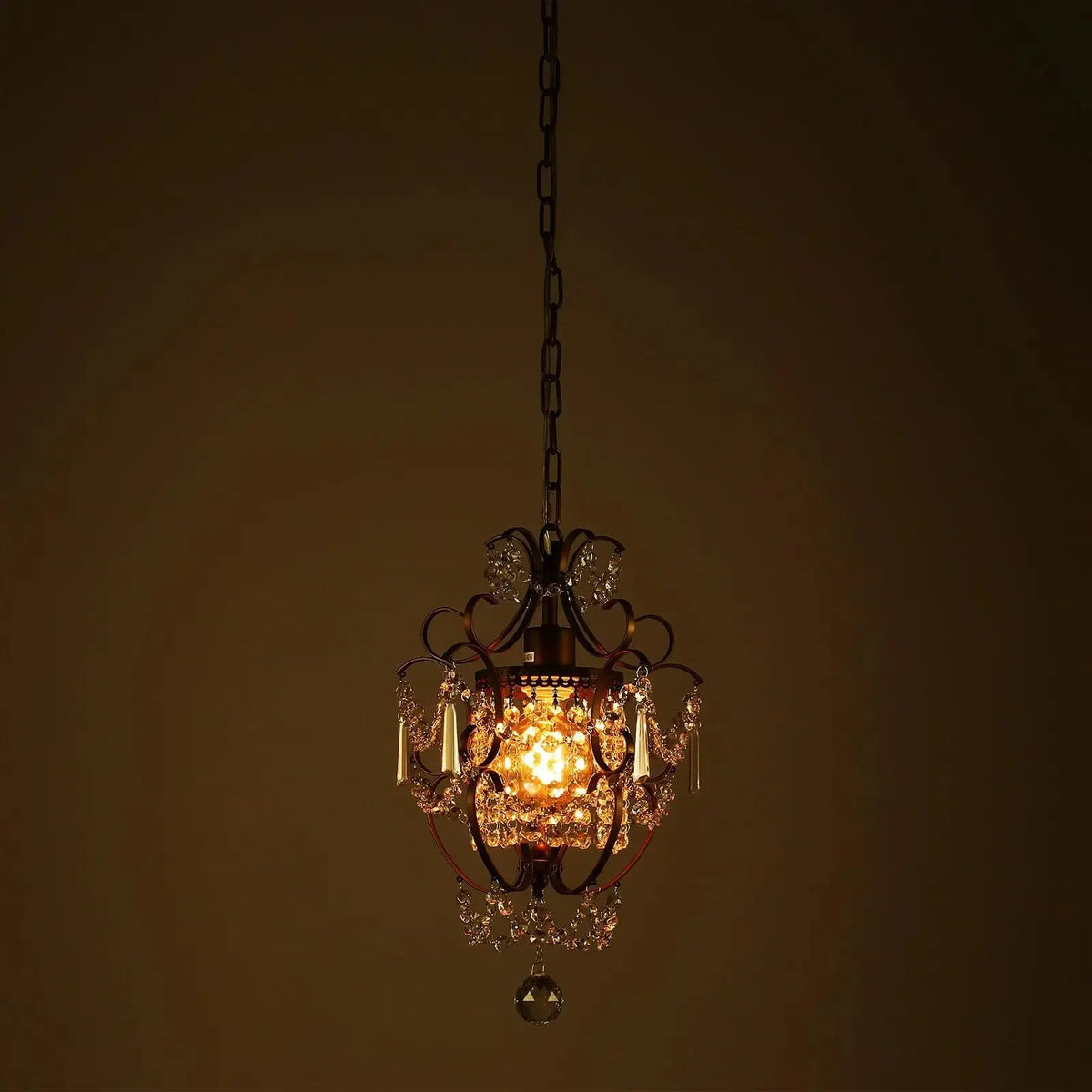 Unique Geometric Pendant Chandelier — alternate product view 2