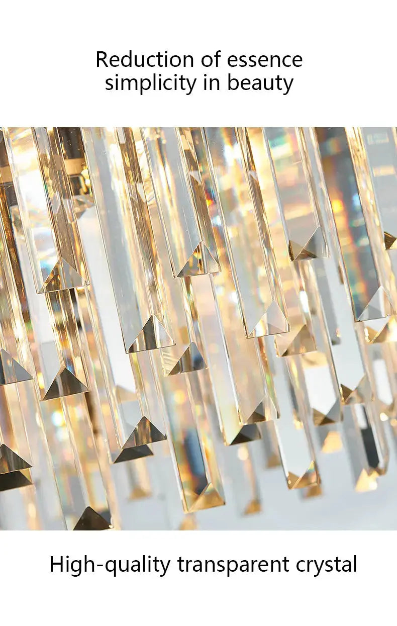 New Modern Crystal Luxury Pendant Chandelier — alternate product view 8