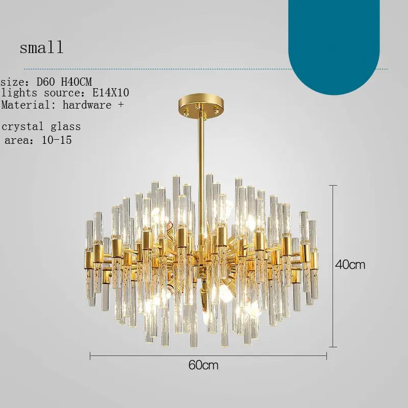 Simple Post-modern Chandelier — alternate product view 10