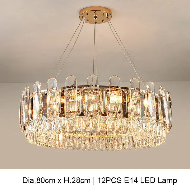 Large Crystal Chandelier — alternate product view 12