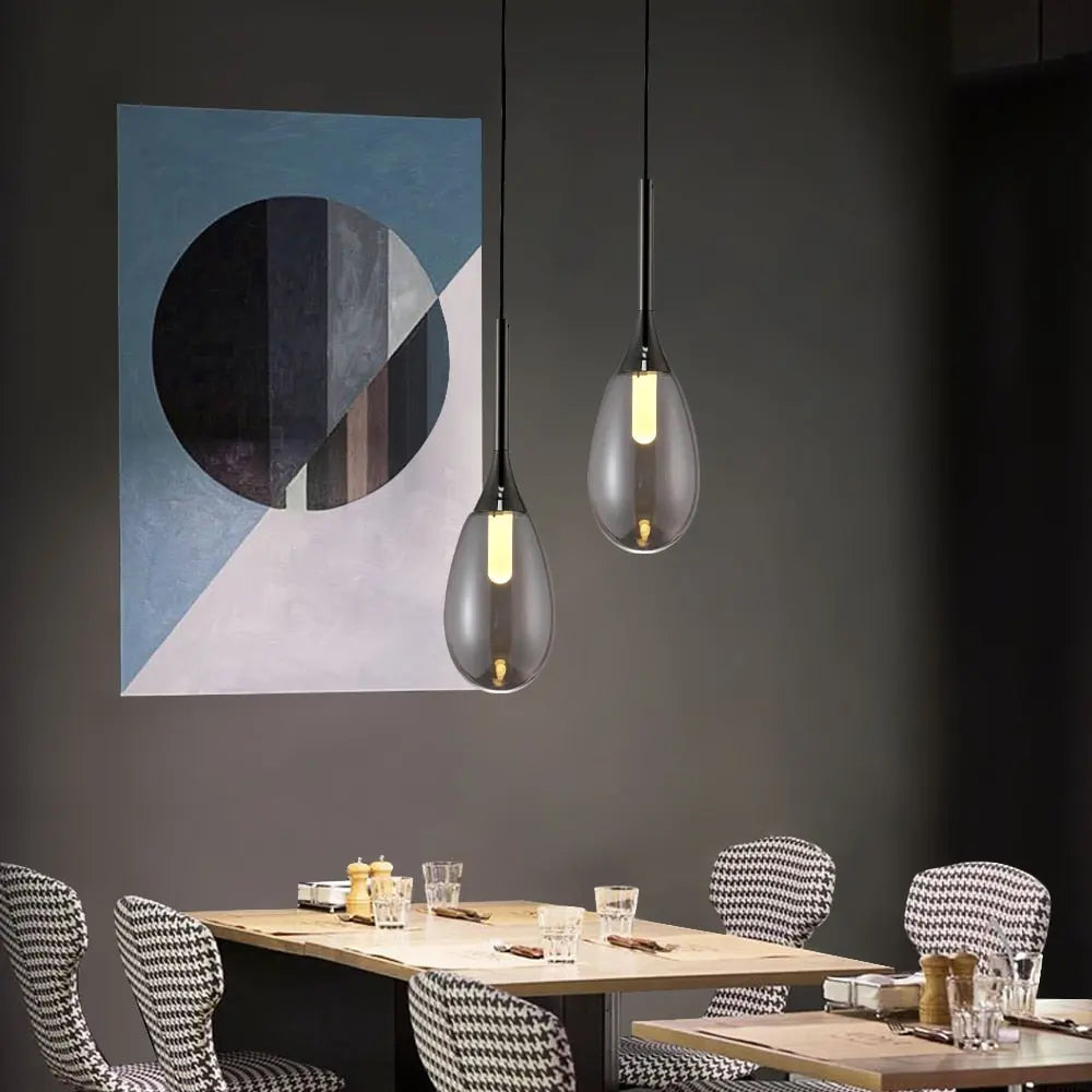 Modern Gold Glass Ball Light — alternate product view 4