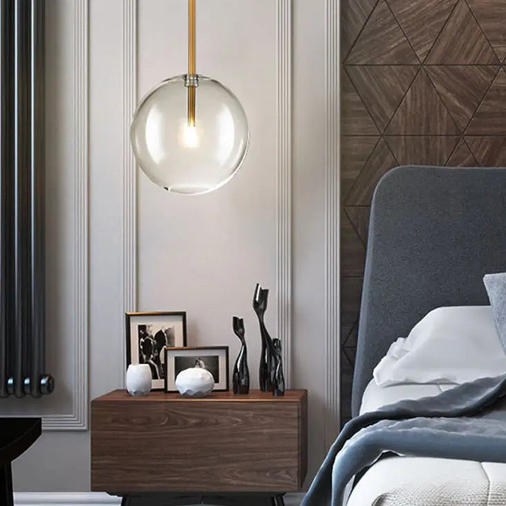 Clear Glass Bulb Pendant Chandelier — alternate product view 4