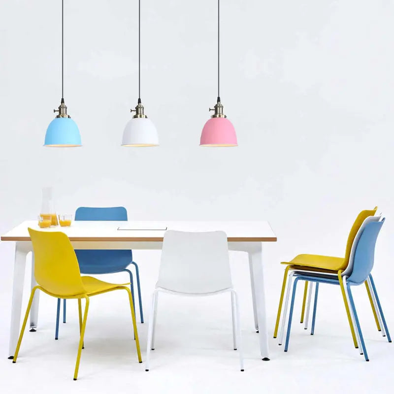 Creative Multi-Color Modern Metal Pendant Light — alternate product view 11