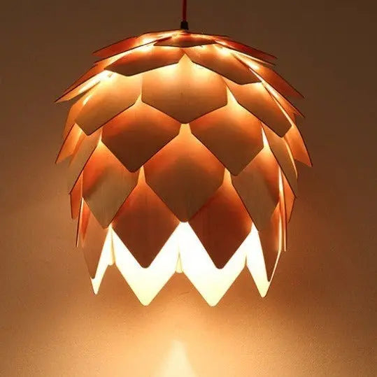 Modern DIY Wooden Pendant Lamp — alternate product view 8