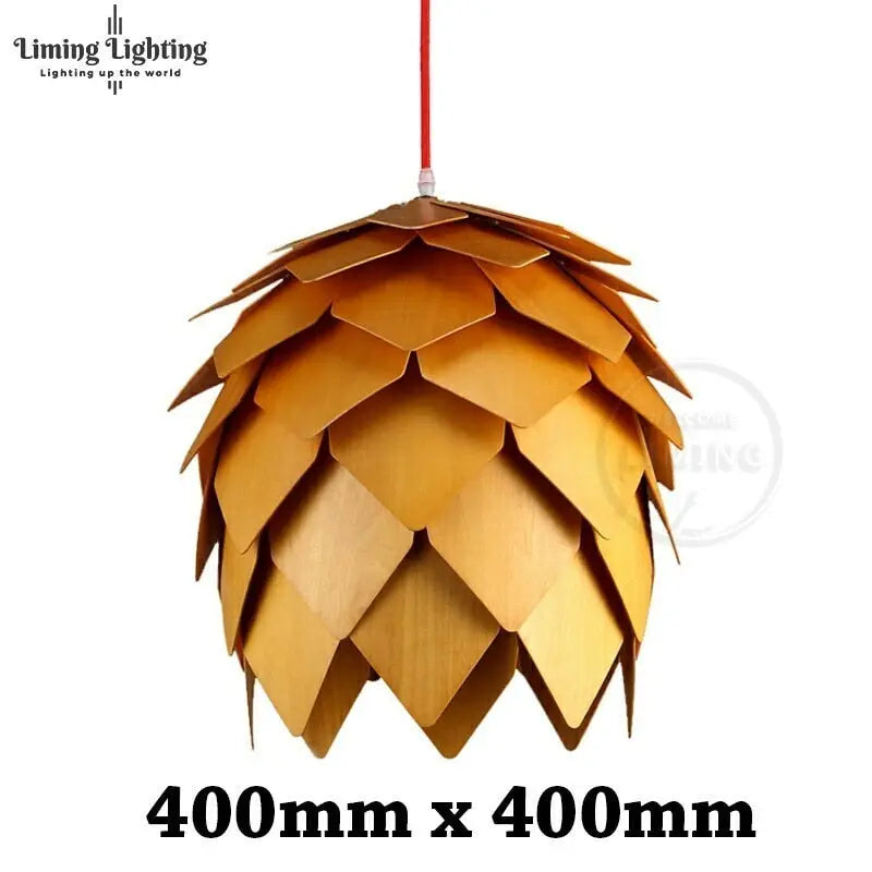 Modern DIY Wooden Pendant Lamp — alternate product view 11