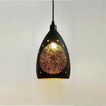 New Hollow Metal Cage Pendant Lamp — alternate product view 1