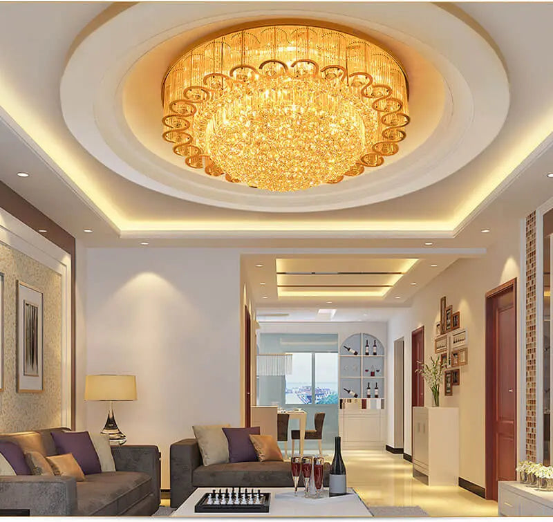 Luxury Crystal Ceiling Chandelier — alternate product view 2