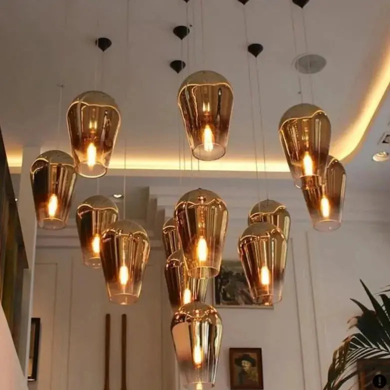Bell Glass Modern Pendant Light — alternate product view 7