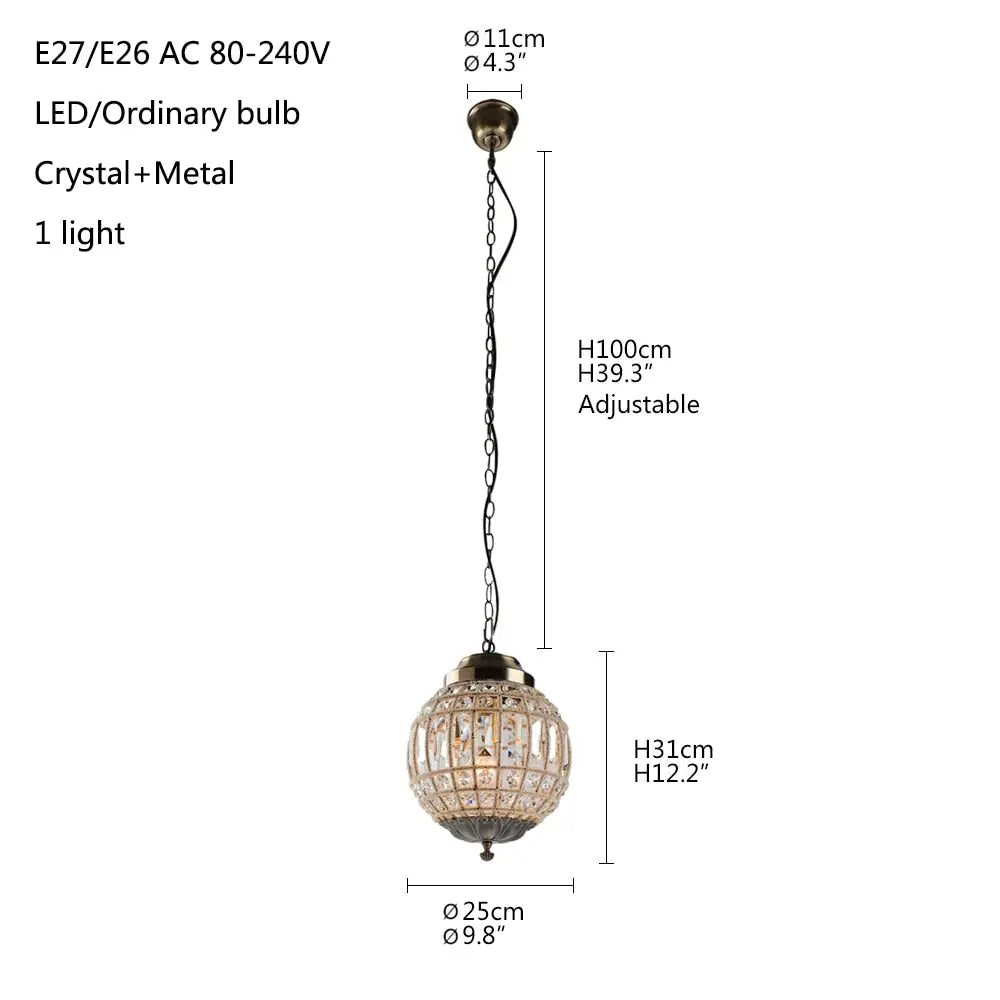 Retro Vintage Royal Empire Ball Style Chandelier — alternate product view 9