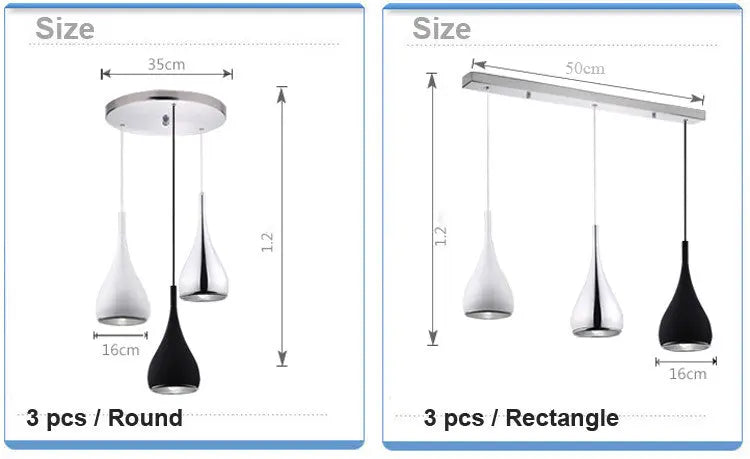Modern LED Minimalist Pendant Lights — alternate product view 22