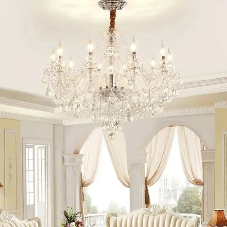 Buckingham Crystal Chandelier — alternate product view 8