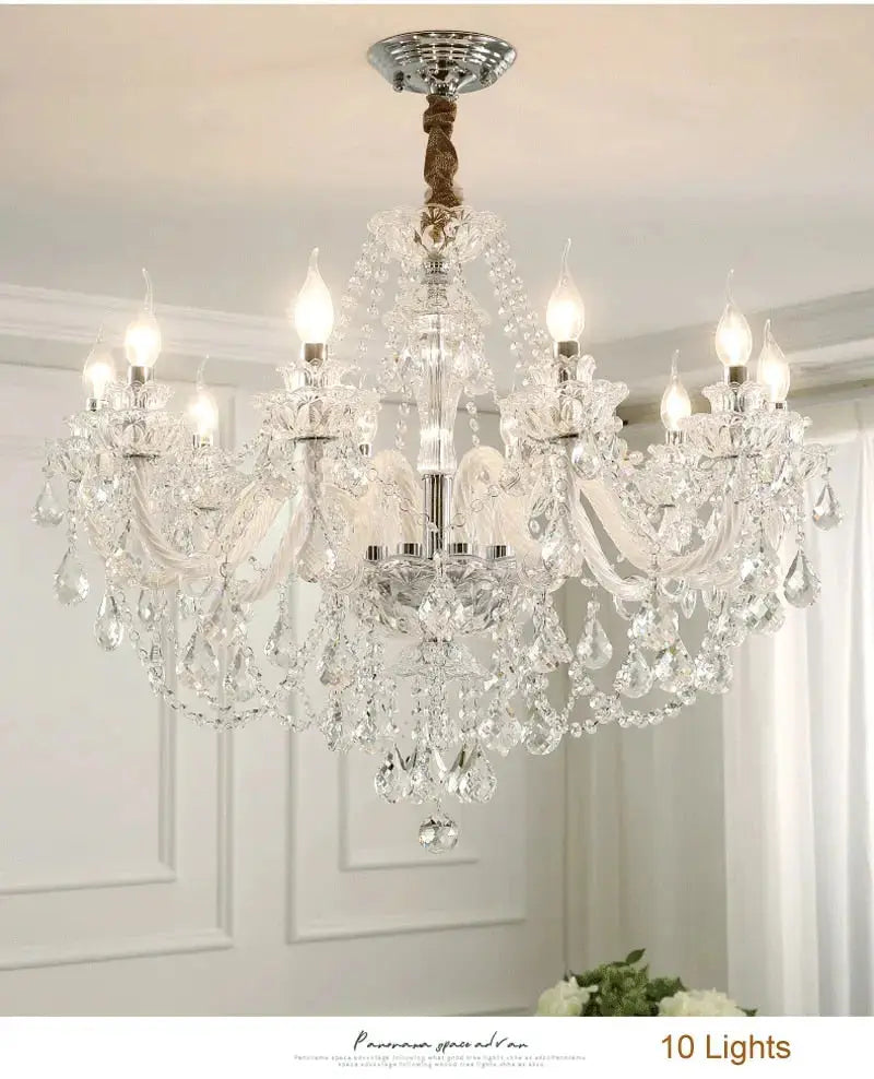 Buckingham Crystal Chandelier — alternate product view 11