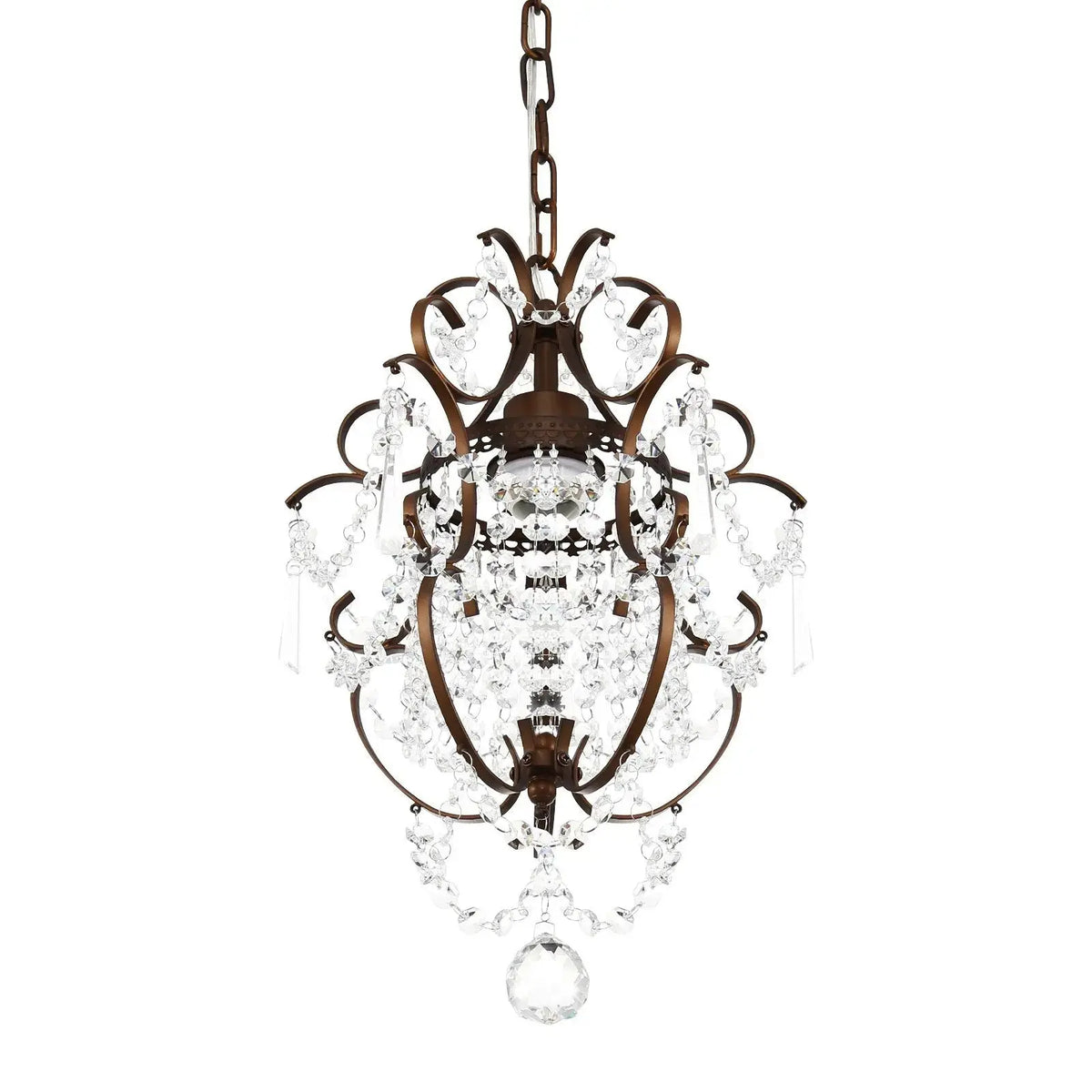 Unique Geometric Pendant Chandelier — alternate product view 1