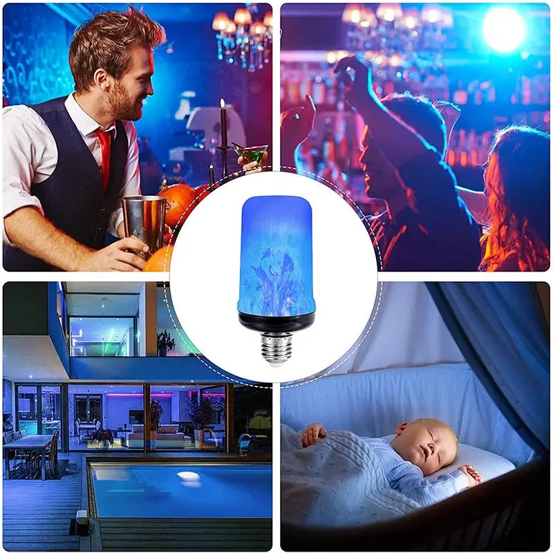 LED Flame Bulb Fire — alternate product view 5