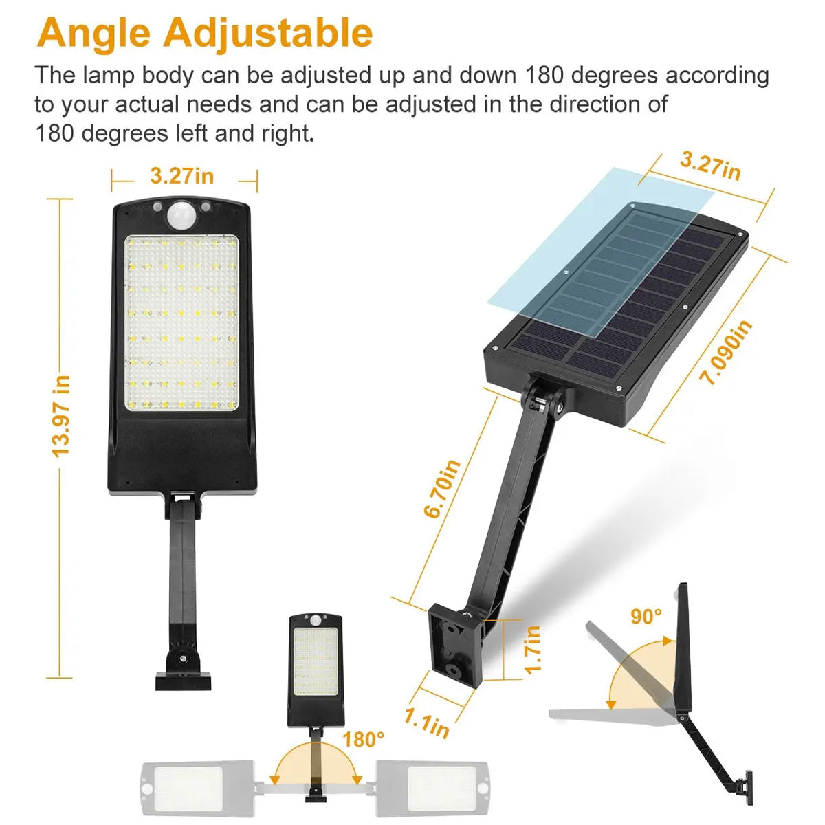Solar Light Outdoor Waterproof Lamp — alternate product view 5