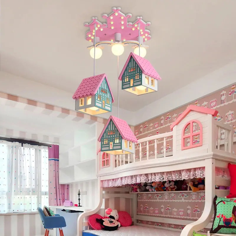 Kids Bedroom Decor Led Chandelier — alternate product view 1