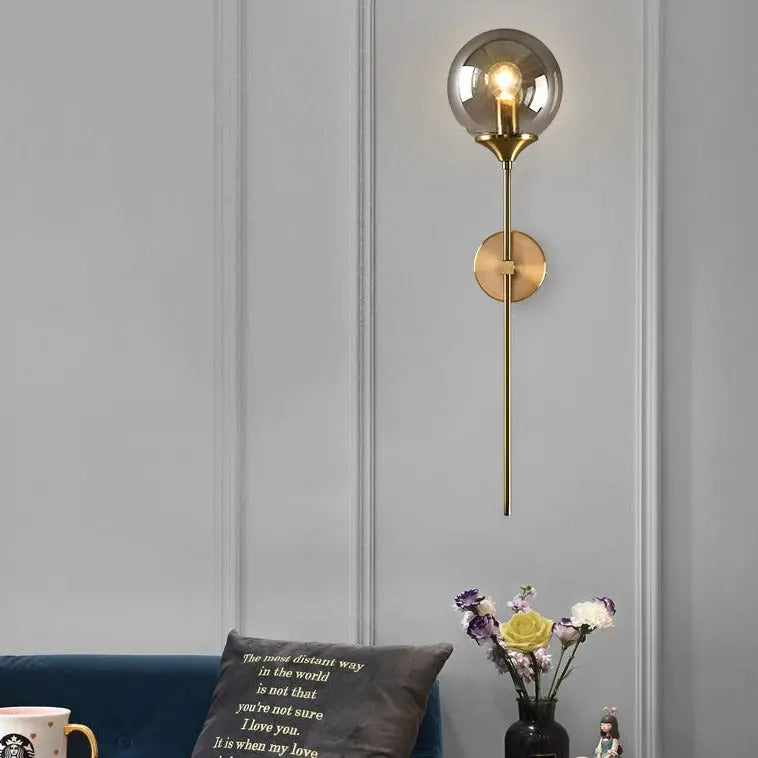 Modern Golden Sconces Round Wall Lamp — alternate product view 10