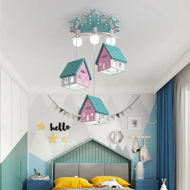 Kids Bedroom Decor Led Chandelier — alternate product view 4
