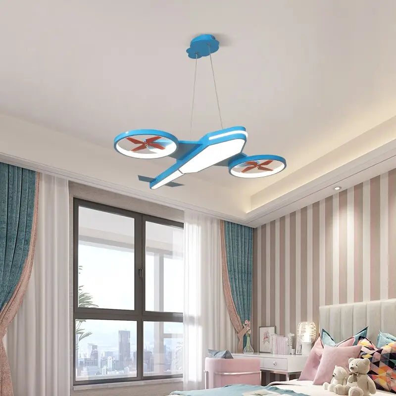 Modern Ceiling Light Aircraft Led Chandelier — alternate product view 4