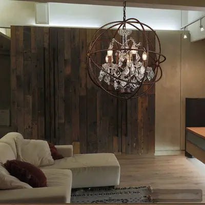 Mid Century Globe Chandelier — alternate product view 9