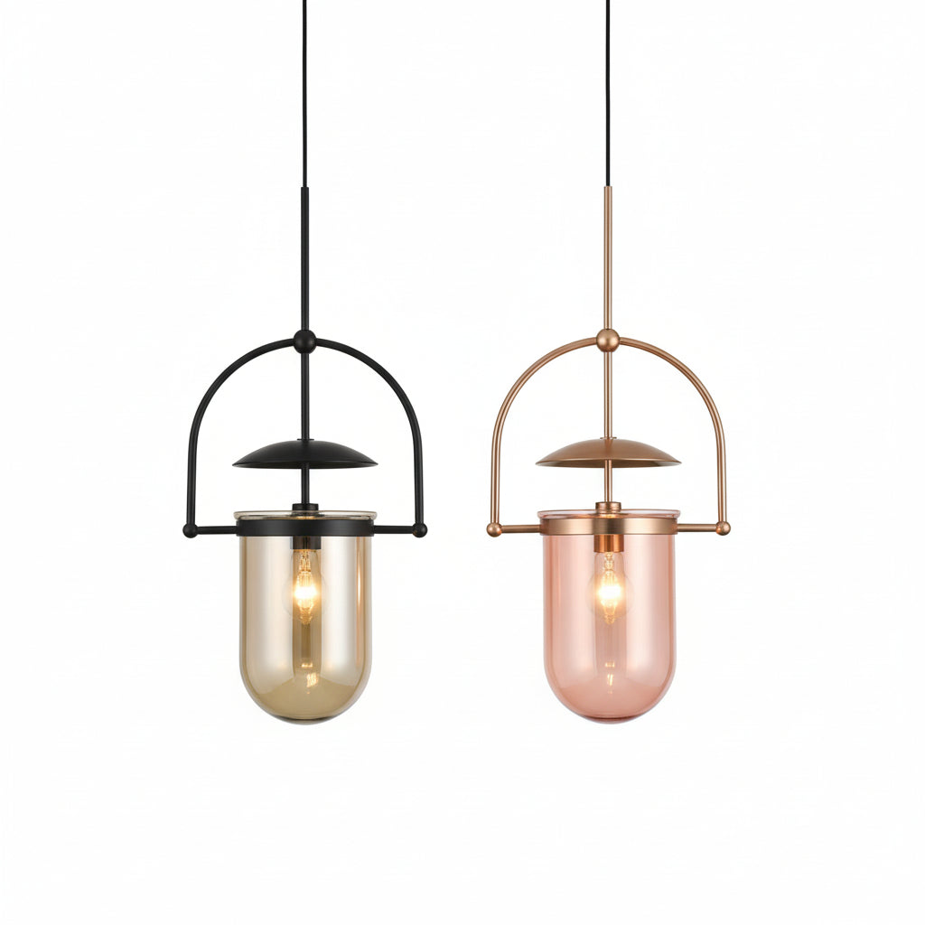 Loft Japanese Style Round Tube Chandeliers — product view