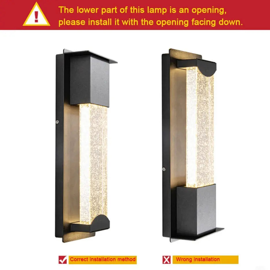 Outdoor Wall Crystal Light — alternate product view 7