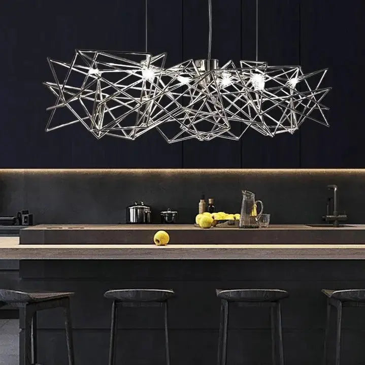 Nordic Modern Restaurant LED Chandeliers — alternate product view 2