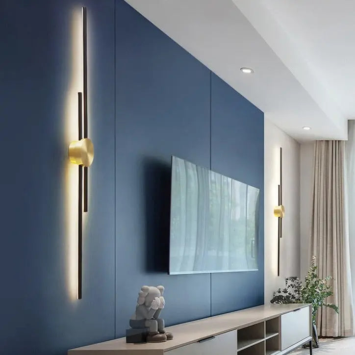 Luxury Minimalist Creative Copper Wall Lights — alternate product view 5