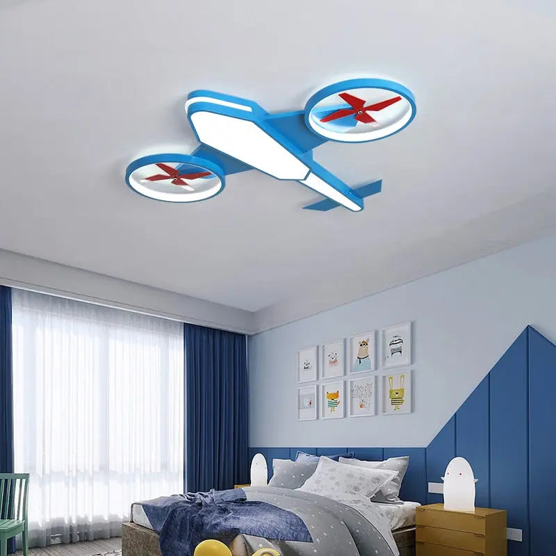 Modern Ceiling Light Aircraft Led Chandelier — alternate product view 5