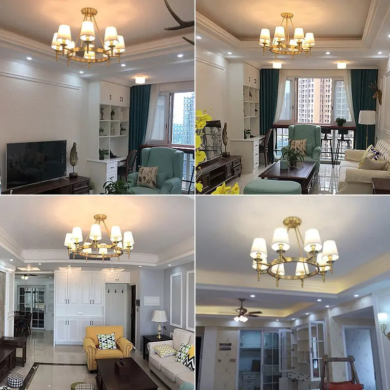 Country Style Chandelier — alternate product view 12