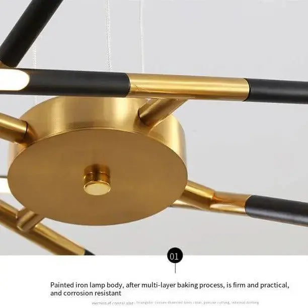 Creative Branch Acrylic Chandelier — alternate product view 8