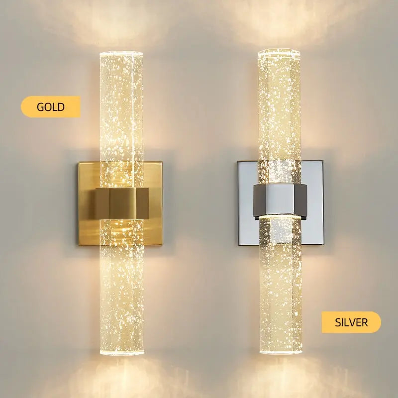 Wall Crystal Bubble Shade Lamps — alternate product view 7