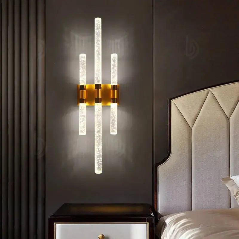 Modern Led Bubble Crystal Wall Lamp — product view