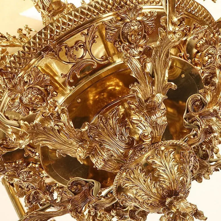 French Copper Luxury Chandelier — alternate product view 10