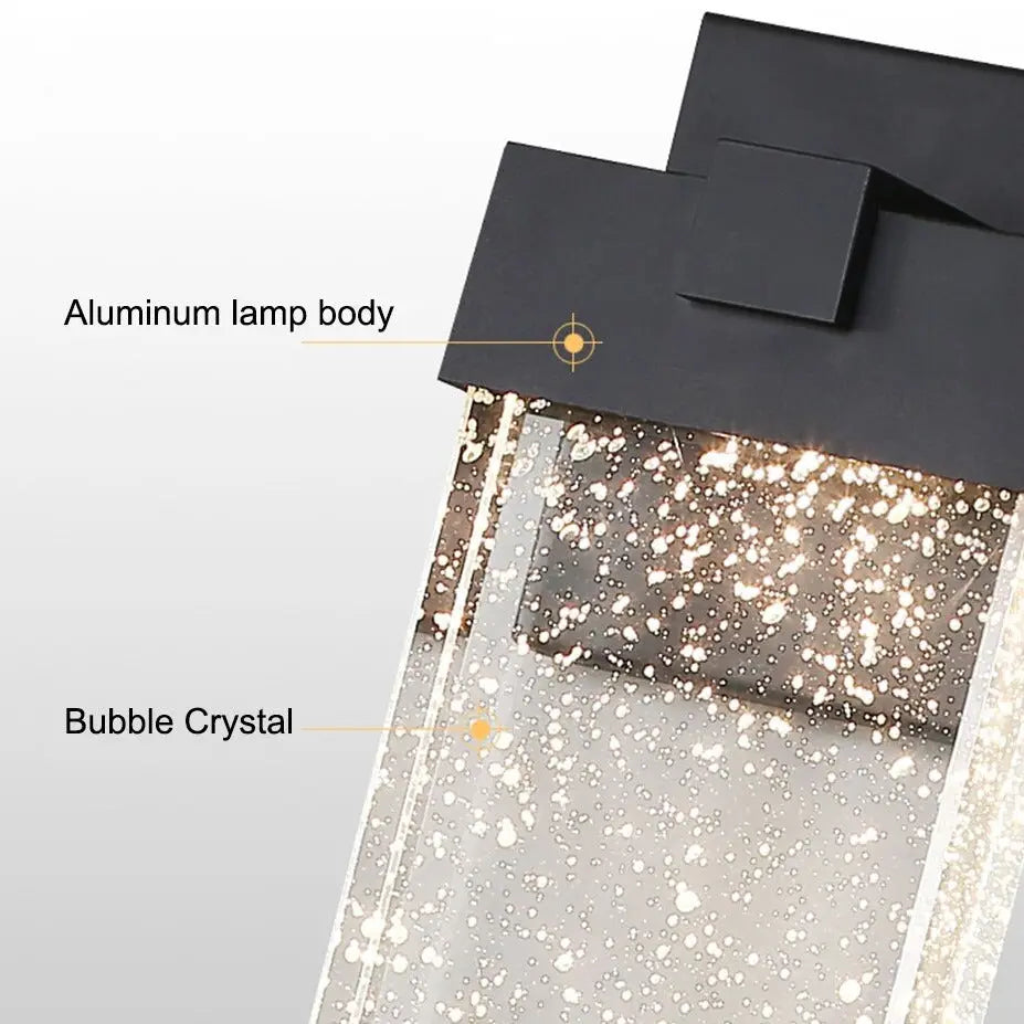 Outdoor Crystal Wall Lamp — alternate product view 8