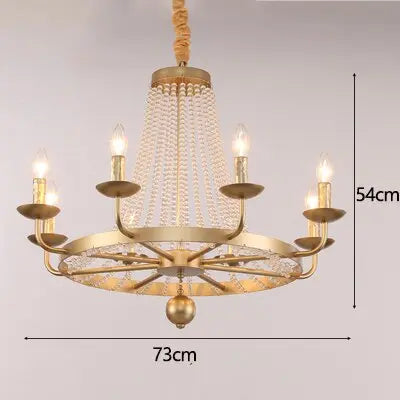 Country Candle Crystal Chandelier — alternate product view 14