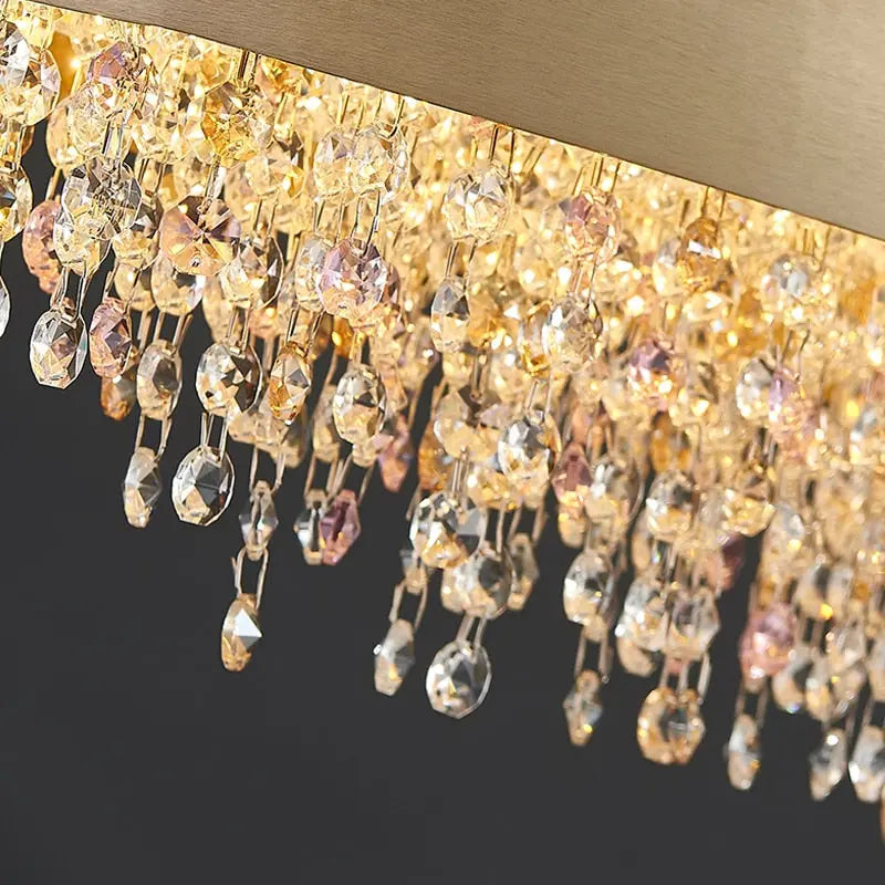 Modern Dining Room Crystal Chandelier — alternate product view 5