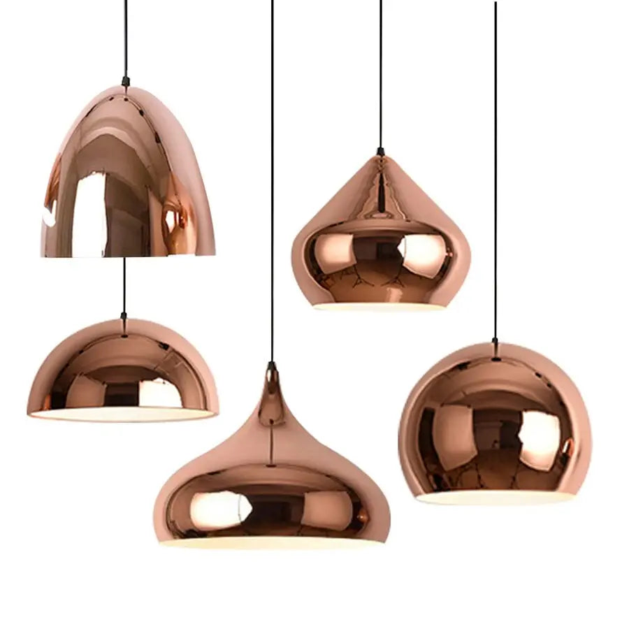 Luxury Rose Gold Pendant Light — product view
