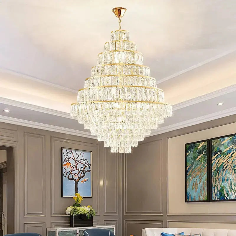 Villa Hollow Duplex Modern Chandelier — product view