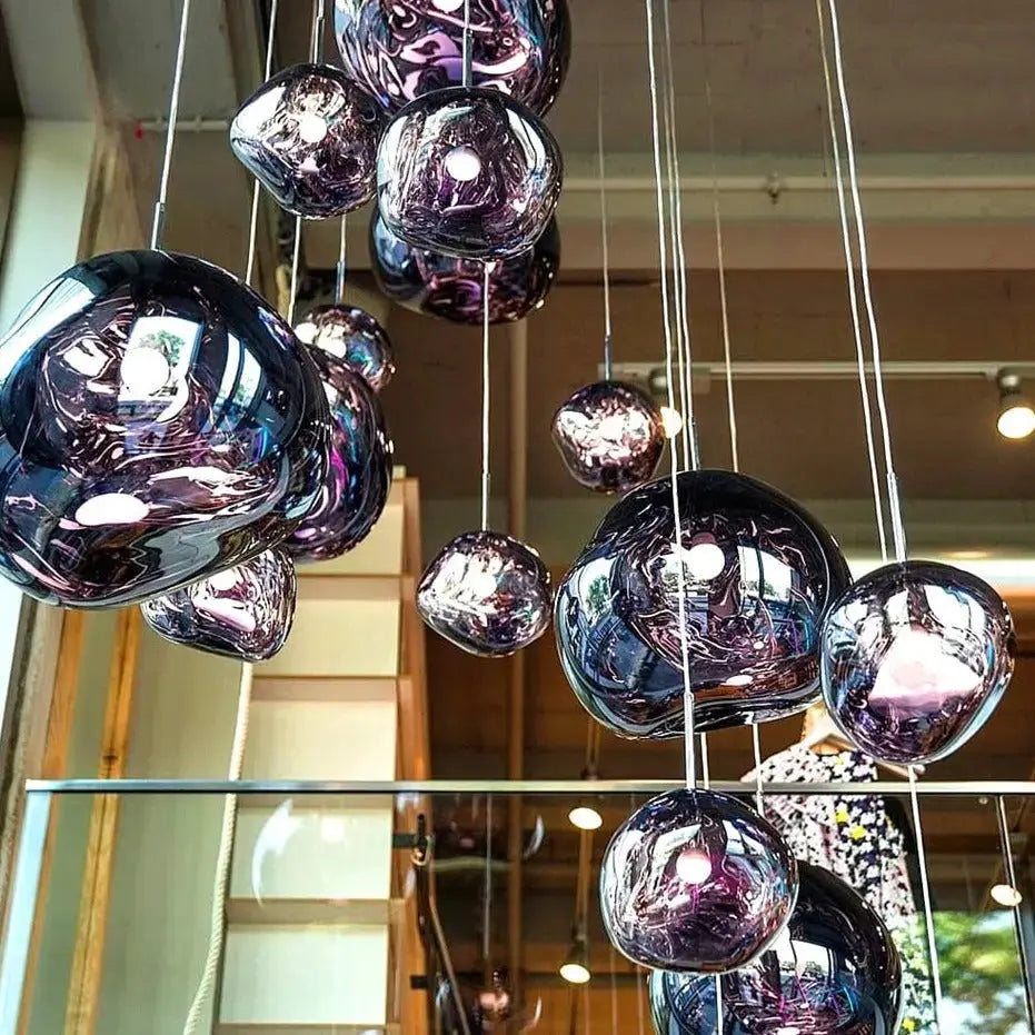 Nordic Lava Pendant Lights - Silver — alternate product view 6