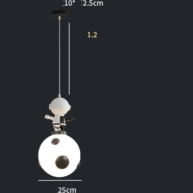 Nordic Kids Room Toys Figurine Pendant Lights — alternate product view 8