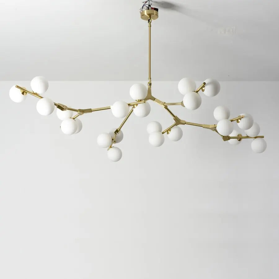 Post Modern Style Glass Balls Chandelier — alternate product view 5