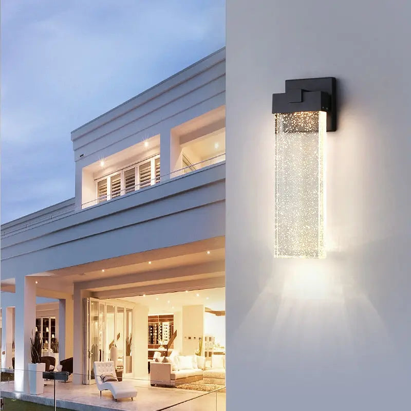 Outdoor Crystal Wall Lamp — alternate product view 2