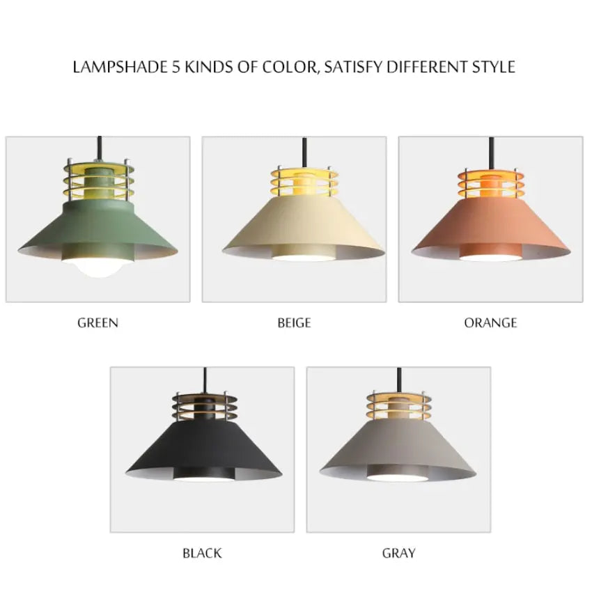 Nordic Bedside Macaron Pendant Lights — alternate product view 2