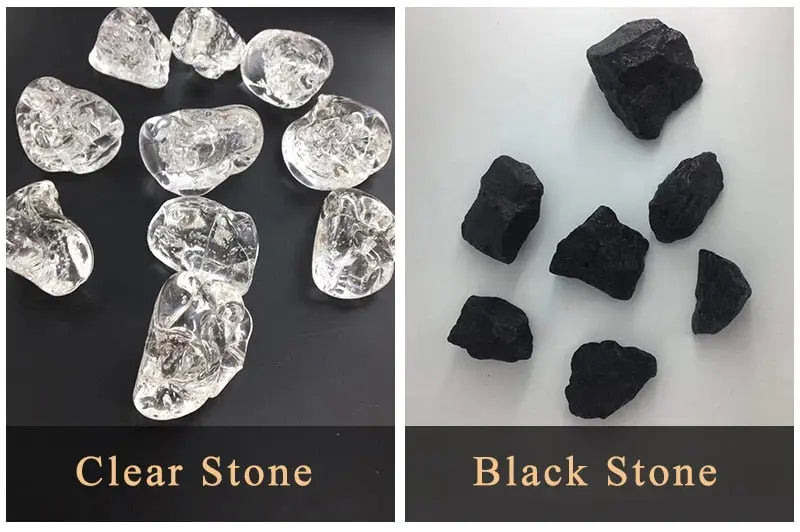 Modern Hanging Stone Chandelier — alternate product view 9