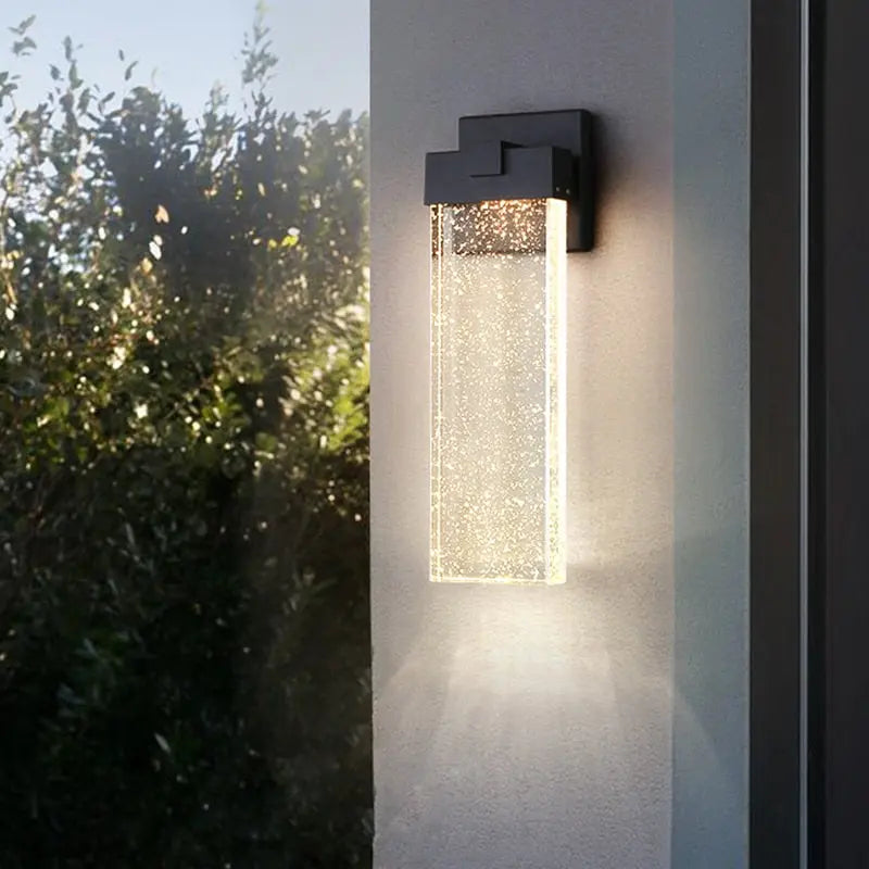 Outdoor Crystal Wall Lamp — product view
