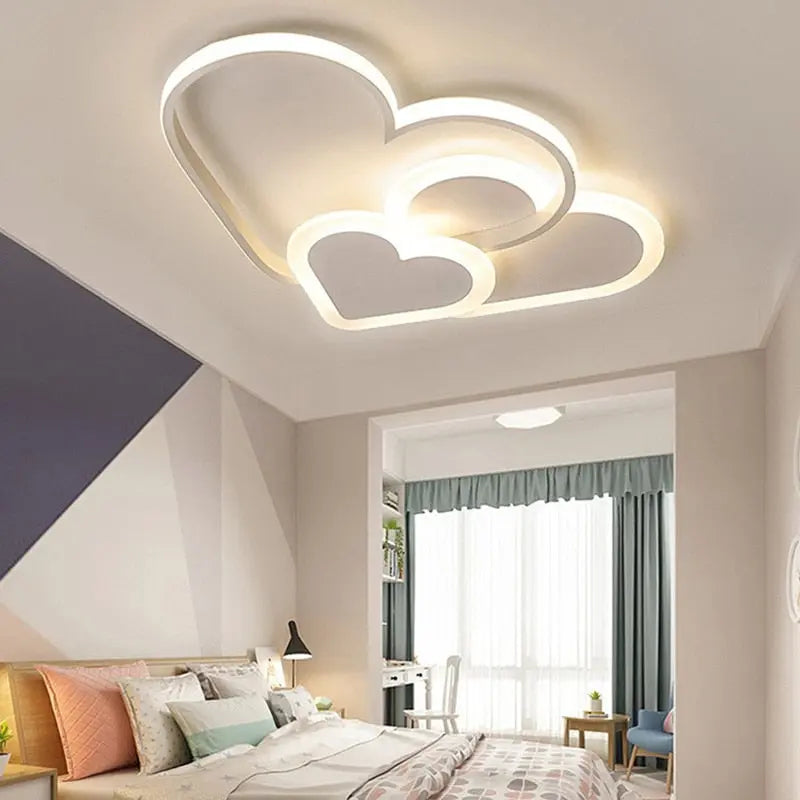 Ceiling Chandelier Star Shape Girls Room — alternate product view 4
