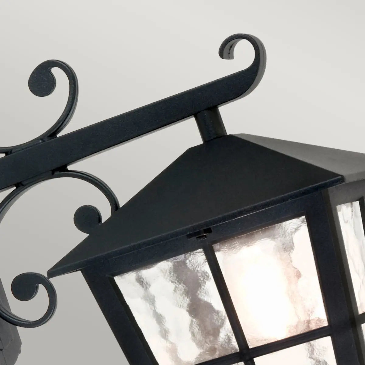 Canterbury 1 Light Grande Wall Down Lantern — close-up design detail 2